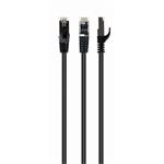 Gembird patch kábel S/FTP Cat. 6A LSZH, 10 m, čierny PP6A-LSZHCU-BK-10M