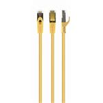 GEMBIRD Patch kabel S/FTP Cat. 6A LSZH, žlutý, 10 m PP6A-LSZHCU-Y-10M