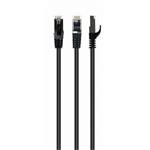 Gembird S/FTP Cat 6A propojovací kabel LSZH, černý, 10m PP6A-LSZHCU-BK-10M