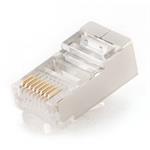 GEMBIRD Stíněný modulární konektor, pozlacený 30u", 50 ks v balení PLUG5SP/50