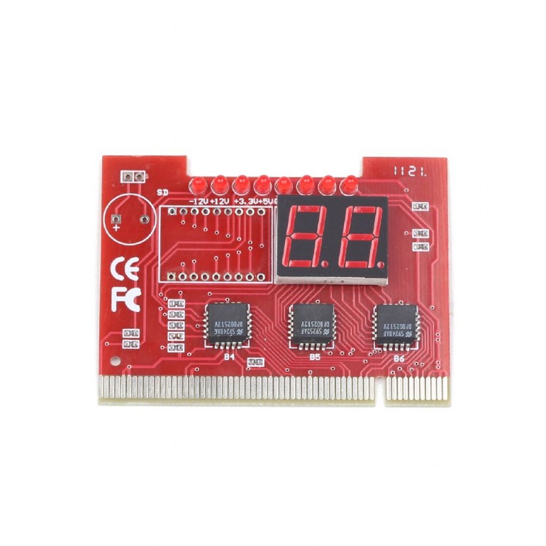 GEMBIRD Tester s LED displejom pre PC do PCI slotu CHM-002