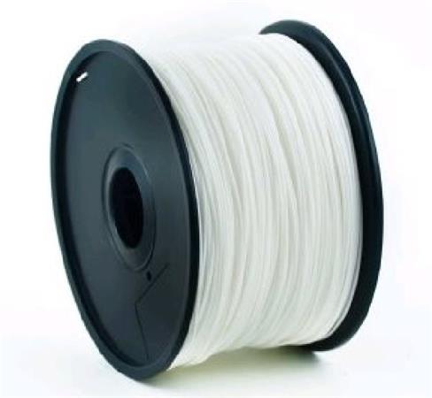 GEMBIRD Tisková struna (filament), PLA, 1,75mm, 1kg, bílá 3DP-PLA1.75-01-W