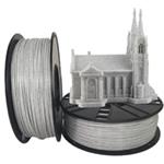 GEMBIRD Tisková struna (filament) PLA, 1,75mm, 1kg, mramor 3DP-PLA1.75-02-MAR