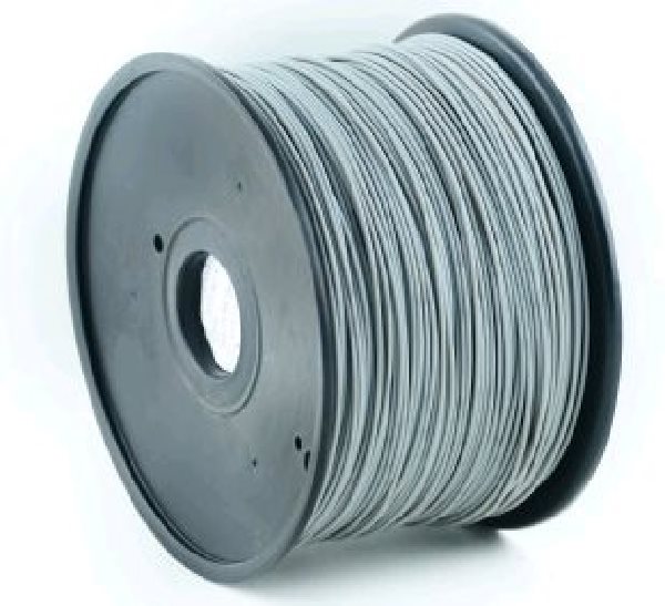 GEMBIRD Tisková struna (filament), PLA, 1,75mm, 1kg, šedá 3DP-PLA1.75-01-GR