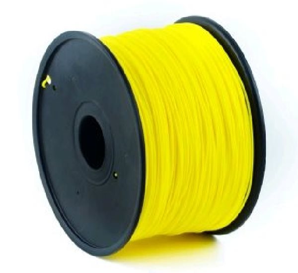 GEMBIRD Tisková struna (filament), PLA, 1,75mm, 1kg, žlutá 3DP-PLA1.75-01-Y
