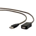 Gembird USB 2.0 kábel A-A predlžovací 5m (aktívny) UAE-01-5M