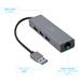 Gembird USB-A/LAN, 3x USB 3.0 A-AMU3-LAN-01