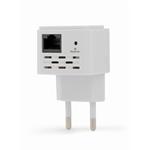 Gembird Wi-Fi repeater / extendér, 300 Mbps, biely WNP-RP300-03