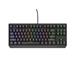 Genesis herní klávesnice THOR 230/TKL/RGB/Outemu Brown/Drátová USB/US layout/Černá NKG-2079