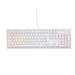 Genesis herní mechanická klávesnice THOR 303/RGB/Outemu Peach Silent/Drátová USB/US layout/Bílá NKG-1879
