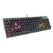 Genesis herní mechanická klávesnice THOR 303/RGB/Outemu Red/Drátová USB/CZ-SK layout/Černá NKG-1876