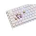 Genesis herní mechanická klávesnice THOR 404/RGB/Gateron Yellow Pro/Drátová USB/US layout/Bílá NKG-2070