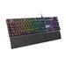 Genesis mechanická klávesnice THOR 380, US layout, RGB podsvícení, Outemu BLUE NKG-1725