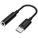 GENIUS ACC-C100 redukce z 3,5mm audio jack na USB-C, černá 32590012400