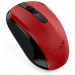 Genius bezdrátová tichá myš NX-8008s červená 31030028401