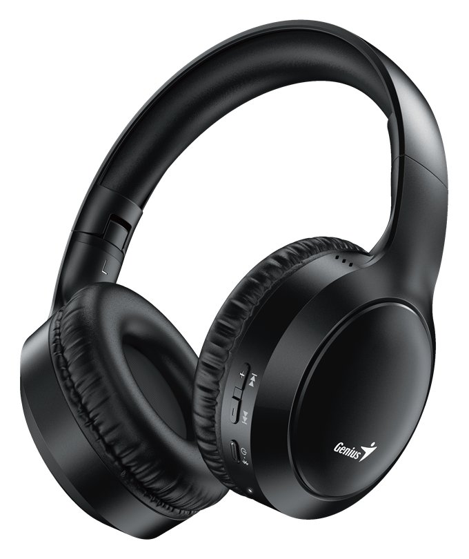 GENIUS bezdrátový headset HS-800BT/ černý/ BT6.0/ USB-C nabíjení/ skládací 31710041400