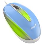 GENIUS DX-Mini Baby Blue/ drátová/ 1000 dpi/ USB/ modrá/ RGB LED 31010025402