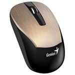 Genius ECO-8015 Myš, bezdrátová, optická, 1600dpi, dobíjecí,USB, zlatá 31030005400