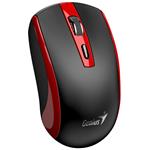 GENIUS ECO-8150 Red/ 1200 dpi/ bezdrátová/ dobíjecí/ Copilot/ 4tlačítková/ USB-A/ USB-C/ černočervená 31030045401