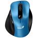 GENIUS Ergo 9000S Blue/ duální Bluetooth + 2,4GHz/ 2400 dpi/ bezdrátová/ tichá/ modrá 31030038401