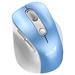 GENIUS Ergo 9000S Pro Light Blue/ duální Bluetooth + 2,4GHz/ 2400 dpi/ bezdrátová/ 6tlačítková/ tichá/ modro 31030039401