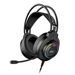 Genius GX GAMING HS-GX580U, slúchadlá s mikrofónom, ovládanie hlasitosti, čierna, hracie slúchadlá, 31710028400