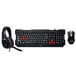 GENIUS GX GAMING KMH-200/ Herní set klávesnice s myší a headsetem 31280230105