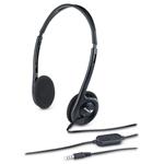 GENIUS headset HS-200C, 2x 3,5 jack, redukce na single jack 31710151104