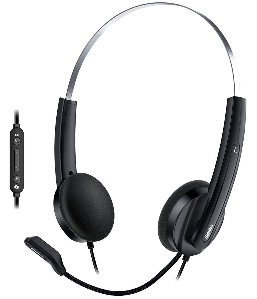 GENIUS headset HS-220U AI/ USB/Copilot 31710020402