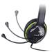 GENIUS headset HS-400A, 2x 3,5 jack, redukce na single jack 31710031400