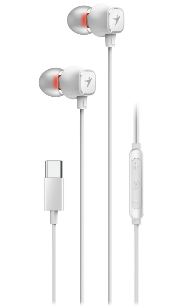 GENIUS headset HS-M368 White/ bílý/ USB-C 31710040401