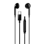 Genius HS-M365, slúchadlá s mikrofónom, čierna, 2.0, špuntové, USB Type-C 31710030400