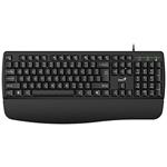 Genius KB-123 klávesnica káblová (USB) CZ/SK, čierna 31300021403