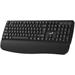 GENIUS KB-7123/ bezdrátová 2,4GHz/ ergo předložka/ Copilot/ mini receiver/ USB/ černá/ CZ+SK layout 31320007403