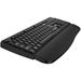 GENIUS KB-7123/ bezdrátová 2,4GHz/ ergo předložka/ Copilot/ mini receiver/ USB/ černá/ CZ+SK layout 31320007403