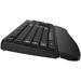 GENIUS KB-7123/ bezdrátová 2,4GHz/ ergo předložka/ Copilot/ mini receiver/ USB/ černá/ CZ+SK layout 31320007403