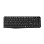 GENIUS KB-7200/ bezdrátová 2,4GHz/ Copilot/ mini receiver/ USB/ černá/ CZ+SK layout 31320002409
