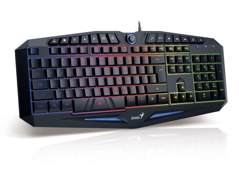 Genius Klávesnica GX GAMING Scorpion K9, herná, čierna, drôtová (USB), CZ/SK 31310472104