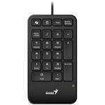 GENIUS NumPad 125/ Drátová/ USB-C/ Copilot/ slim design/ předložka/ černá 31300019401