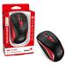 GENIUS NX-7123 BlackRed/ 1200 dpi/ bezdrátová/ Copilot/ 4tlačítková/ USB-A/ USB-C/ černočervená 31030043402