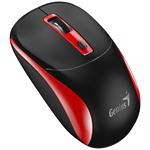 GENIUS NX-7123 BlackRed/ 1200 dpi/ bezdrátová/ Copilot/ 4tlačítková/ USB-A/ USB-C/ černočervená 31030043402