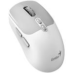 GENIUS NX-8080S BT Grey White/ duální Bluetooth + 2,4GHz/ 1600 dpi/ bezdrátová/ Copilot/ tichá/ 7tlačítková/ 31030042401