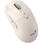 GENIUS NX-8080S BT Milk Tea/ duální Bluetooth + 2,4GHz/ 1600 dpi/ bezdrátová/ Copilot/ tichá/ 7tlačítková/ b 31030042404