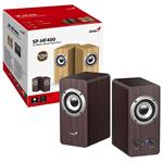 GENIUS repro SP-HF400 Dark Brown/ 2.0/ 10W/ dřevěné/ barva tmavé dřevo 31730058404