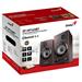 GENIUS repro SP-HF520BT Dark Brown/ 2.0/ Bluetooth 5.3/ 20W/ Dřevěné/ tmavě hnědé 31730054401