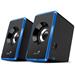Genius reproduktory SP-U125, 2.0, 3W, modré, regulácia hlasitosti, 3,5 mm jack (USB), 150Hz-20kHz 31730042402