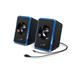 Genius reproduktory SP-U125, 2.0, 3W, modré, regulácia hlasitosti, 3,5 mm jack (USB), 150Hz-20kHz 31730042402