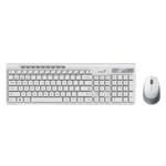 Genius SlimStar 8230, sada klávesnice s bezdrôtovou optickou myšou, 1x AA, 1x AA, CZ/SK, klasická, 31340015403