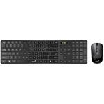 GENIUS SlimStar 8250/ Bezdrátový set Bluetooth + 2,4GHz/ Copilot/ USB/ černá/ CZ+SK layout 31340020403