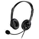 GENIUS sluchátka HS-230U/ USB/ černá 31710021401